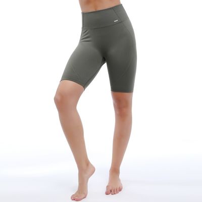 Υψηλή μέση Γιόγκα Shorts Για Γυναίκες Χωρίς πλευρικά ράμματα