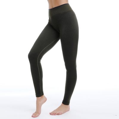 Χωρίς ραφή γυμναστική Leggings υγρασία Wicking 4-Way τέντωμα δεν βλέπει μέσα