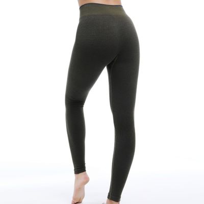 Χωρίς ραφή γυμναστική Leggings υγρασία Wicking 4-Way τέντωμα δεν βλέπει μέσα
